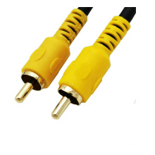 Hot Selling 1.5M Coaxial RCA Male to Male  Audio Cable